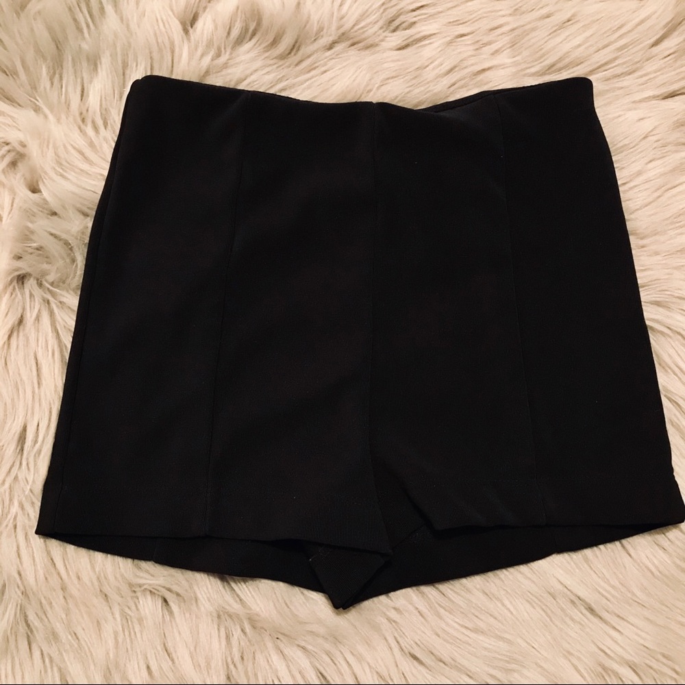 NWOT Forever 21 Black High Waisted Shorts
